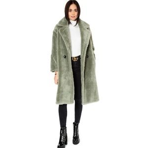 Genuine Shearling Teddy Coat